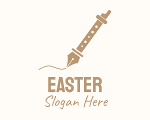 Fountain Pen Flute Logo