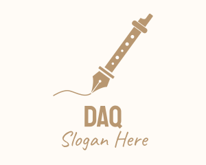 Fountain Pen Flute Logo