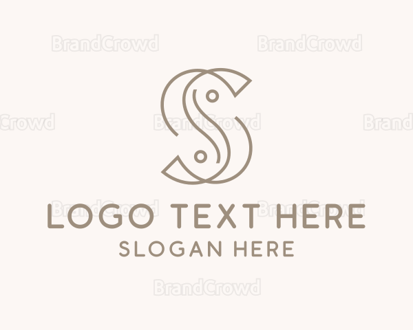 Elegant Minimal Letter S Logo