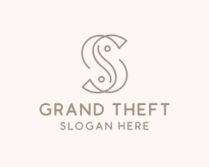 Financial - Elegant Minimal Letter S logo design