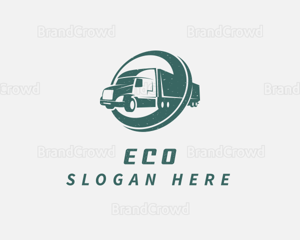 Cargo Logistics Trucking Logo