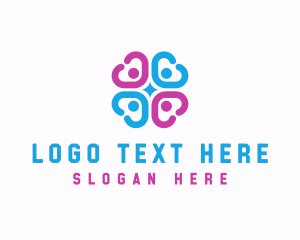 Welfare - Community People Crowdsourcing logo design