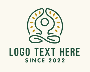 Coach - Yoga Studio Wellness logo design