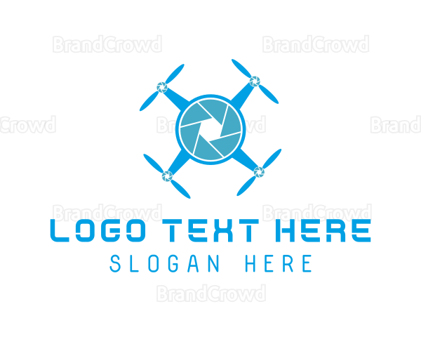 Drone Tech Camera Logo