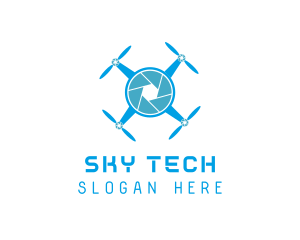 Drone - Drone Tech Camera logo design