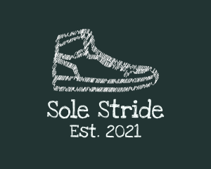 Sneaker - Scribble Footwear Sneakers logo design