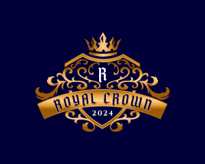 Royal Crown Shield logo design