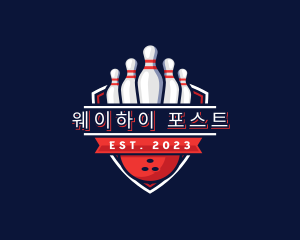 Bowling Pin Ball logo design