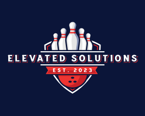 Bowling Pin Ball logo design