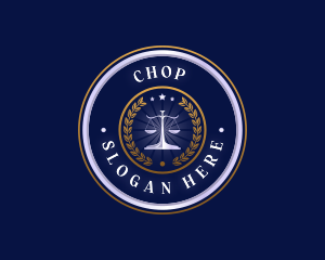 Legal Scale Judicial Logo