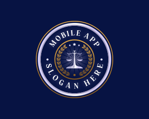 Judge - Legal Scale Judicial logo design
