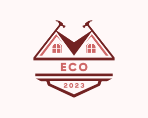 Residential Roofing Construction  Logo