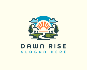 Sunrise Nature Park logo design