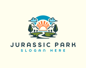 Sunrise Nature Park logo design