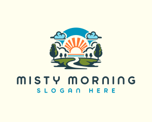 Sunrise Nature Park logo design