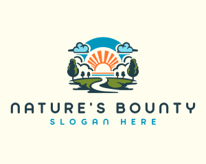 Sunrise Nature Park logo design