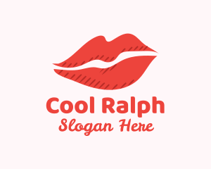 Lip Beauty Makeup logo design