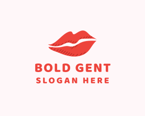 Lip Beauty Makeup logo design