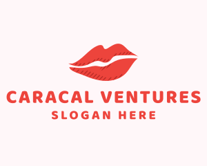 Lip Beauty Makeup logo design