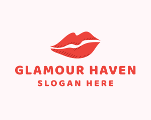 Beauty - Lip Beauty Makeup logo design