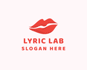 Lip Beauty Makeup logo design