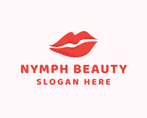 Lip Beauty Makeup logo design