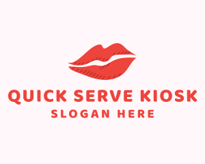 Lip Beauty Makeup logo design