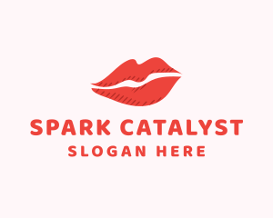 Lip Beauty Makeup logo design