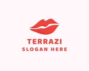 Lip Beauty Makeup logo design