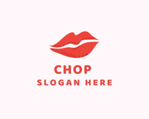 Lip Beauty Makeup logo design