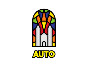 Symbol - Colorful Mosaic Church logo design