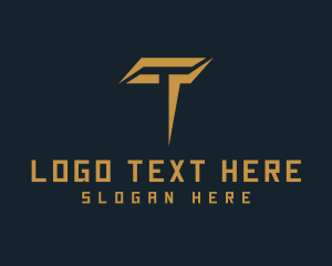 Brokers - Professional Letter T Agency logo design