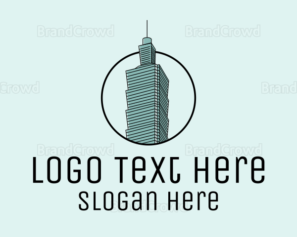 Taipei 101 Skyscraper Logo