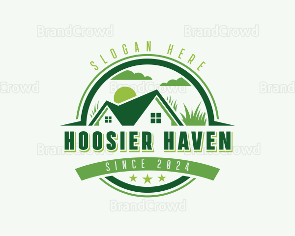 Residential Backyard Gardener Logo