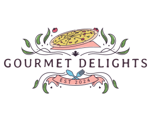 Restaurant Pizza Cuisine logo design