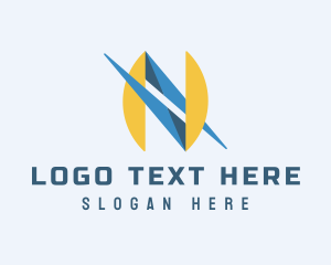 Startup - Tech Startup Letter N logo design