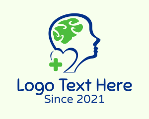 Mental Health - Abstract Head Mental Health logo design