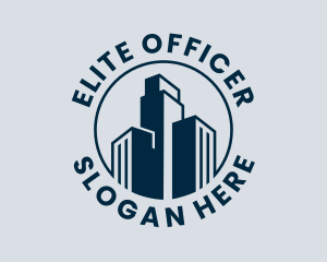 Building Office Tower logo design