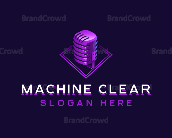 Microphone Media Podcast Logo