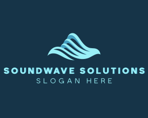 Audio - Audio Wave Technology logo design