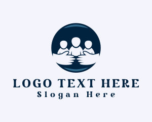 Volunteer - Child Nursery Care logo design