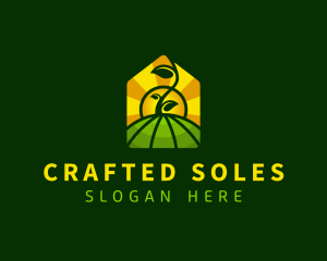 Sunny Farm Field logo design