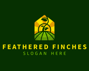 Sunny Farm Field logo design