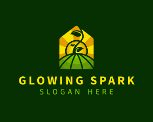 Sunny Farm Field logo design