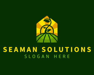 Sunny Farm Field logo design