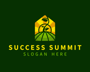 Sunny Farm Field logo design