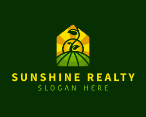 Sunny Farm Field logo design