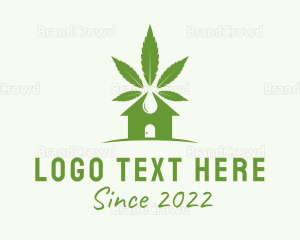 Marijuana House Oil Logo