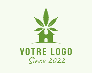Marijuana Dispensary - Marijuana House Oil logo design