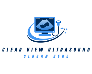 Ultrasound - Medical Baby Ultrasound logo design